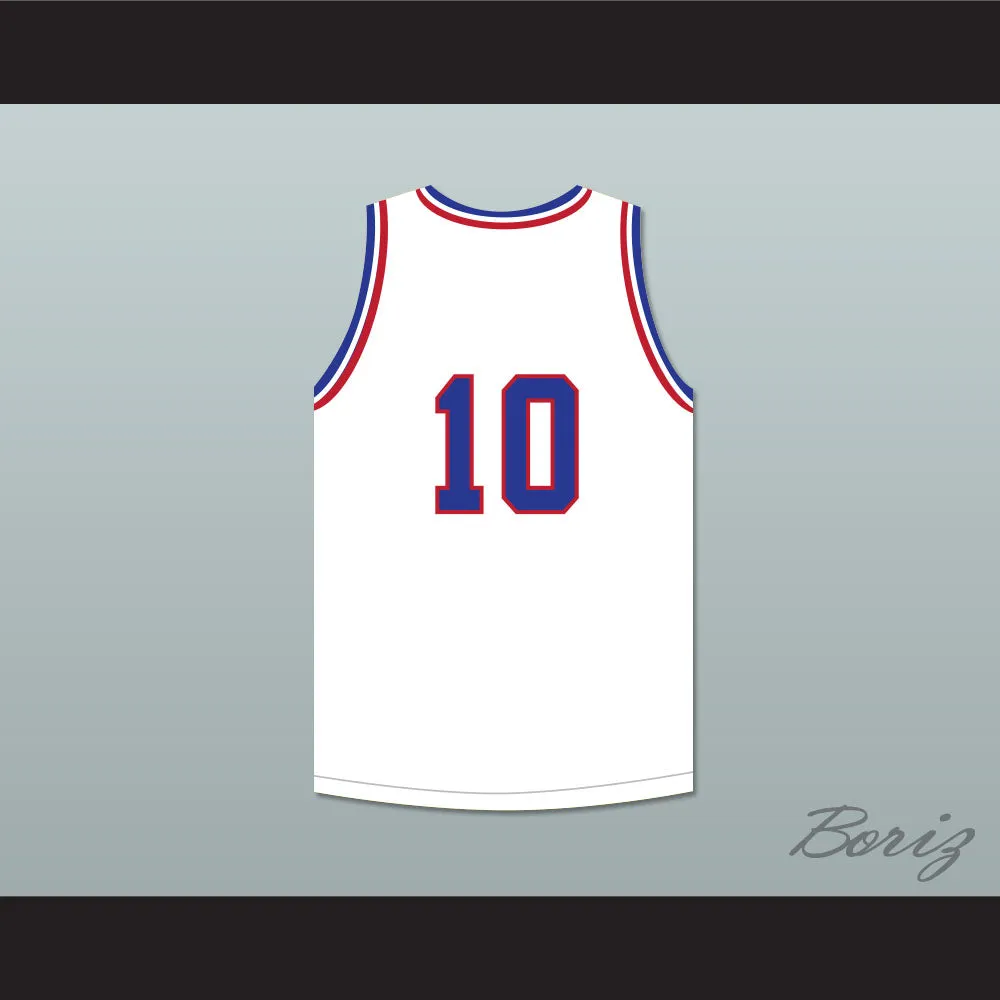 Jacob 10 Will Foster High School Patriots White Basketball Jersey The Red Sneakers