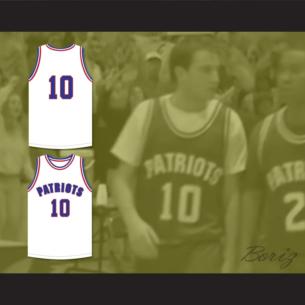 Jacob 10 Will Foster High School Patriots White Basketball Jersey The Red Sneakers