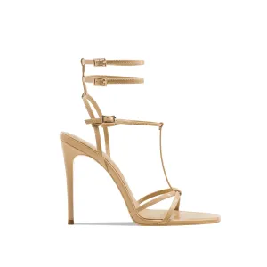 Jessica Nude Heeled Sandals