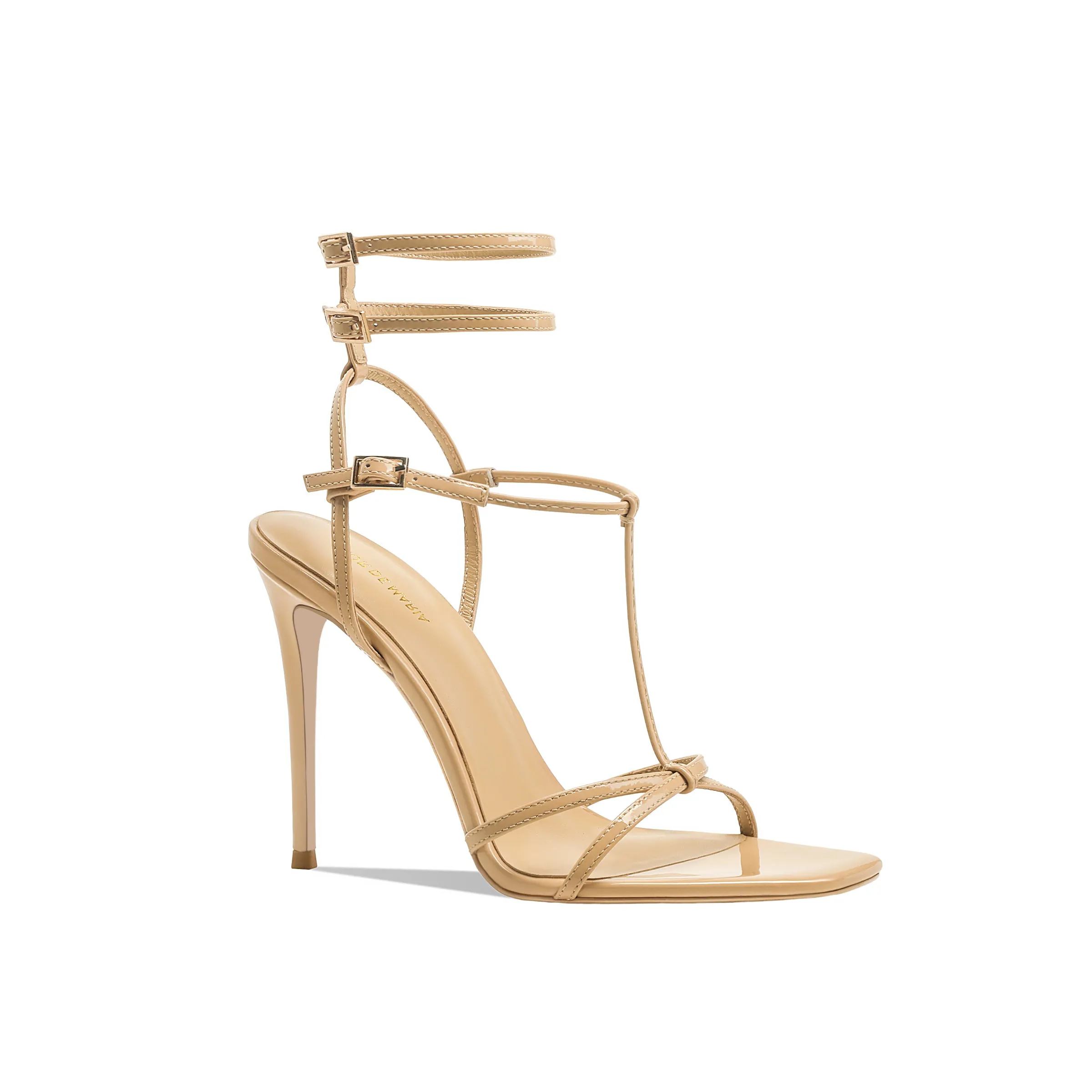 Jessica Nude Heeled Sandals