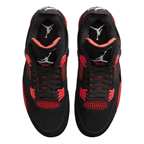 Jordan Mens Air Jordan 4 Retro CT8527 016 Red Thunder - Size 10.5