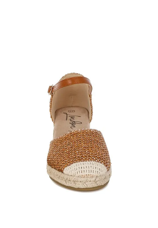 Kalista Raffia Woven Wedge Sandals