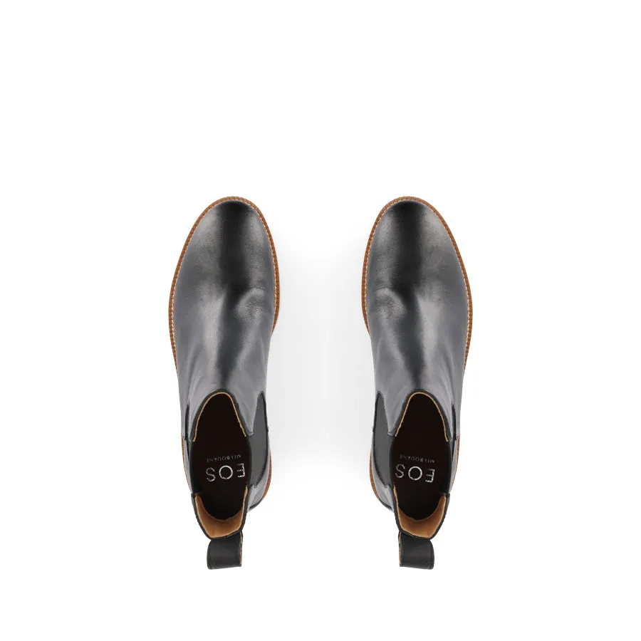 KARLA - BLACK LEATHER