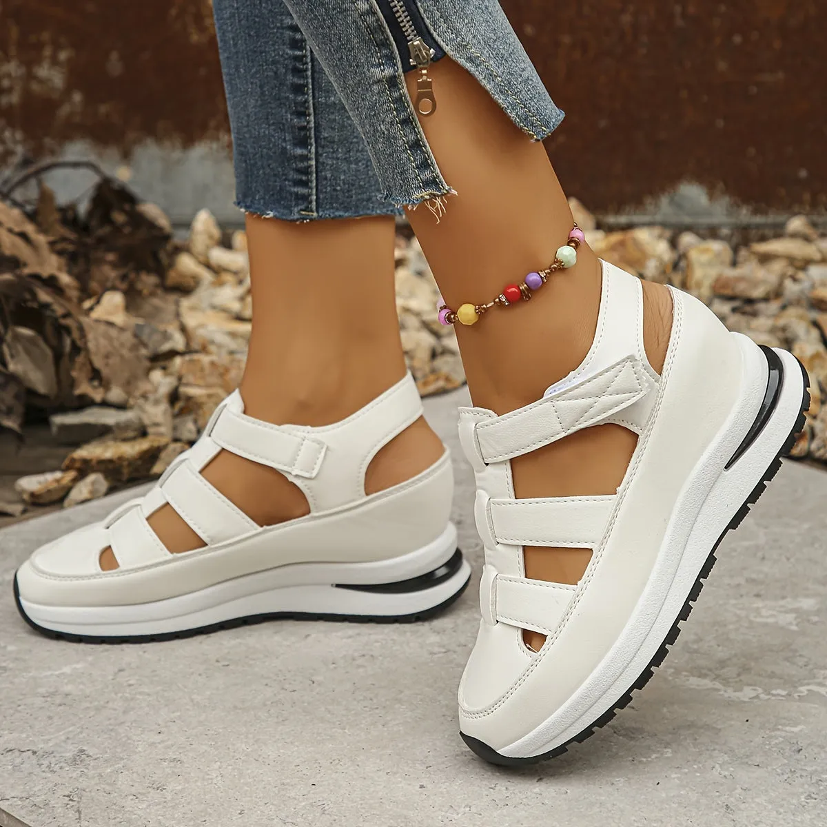 Kelley - Casual leather orthopedic sandals