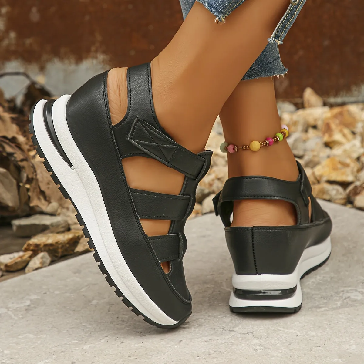Kelley - Casual leather orthopedic sandals