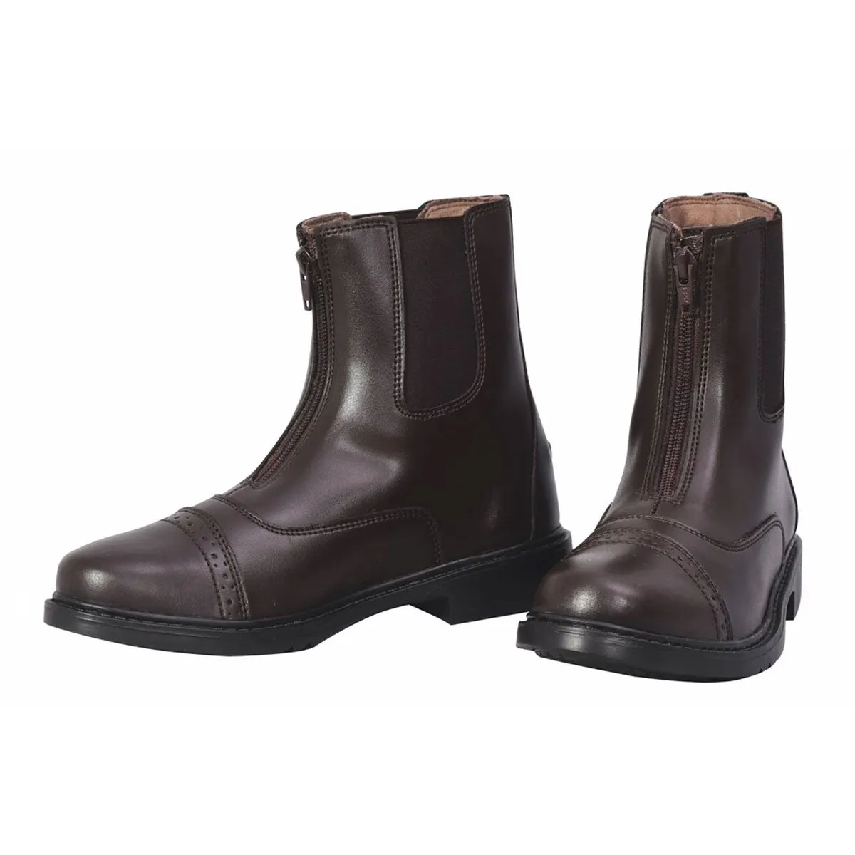 Ladies Zipper Paddock Horse Riding Boots