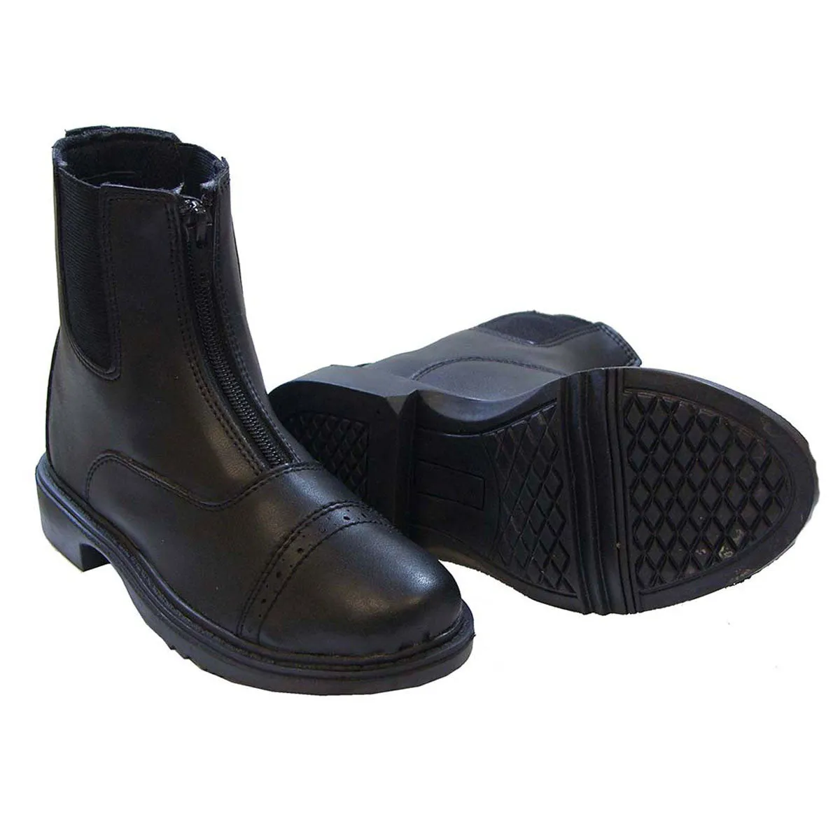 Ladies Zipper Paddock Horse Riding Boots