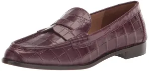 Lauren Ralph Womens Wynnie Loafer Flat, Garnet, 6.5 US