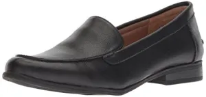 LifeStride womens Margot Loafer, Black, 7.5 US