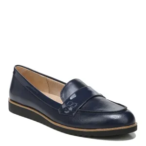 LifeStride Womens Zee Loafer, Navy Shiny, 8 US