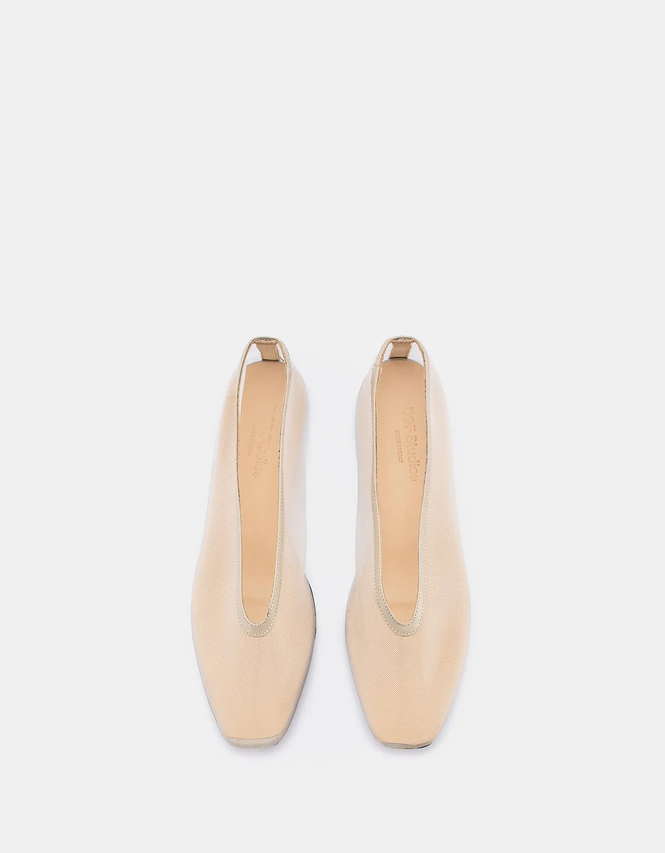 Maison Slipper - Nude Mesh