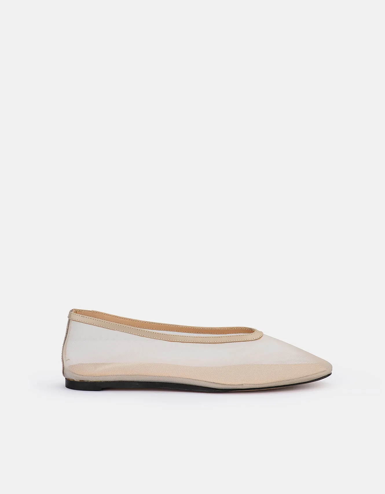 Maison Slipper - Nude Mesh