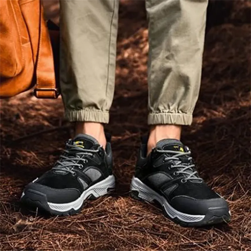Male Outdoor Trekking Wear Resistant Running Sneakers