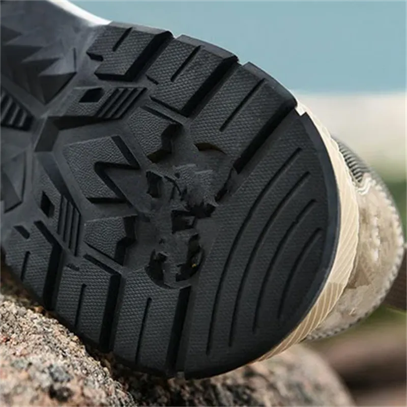 Male Outdoor Trekking Wear Resistant Running Sneakers