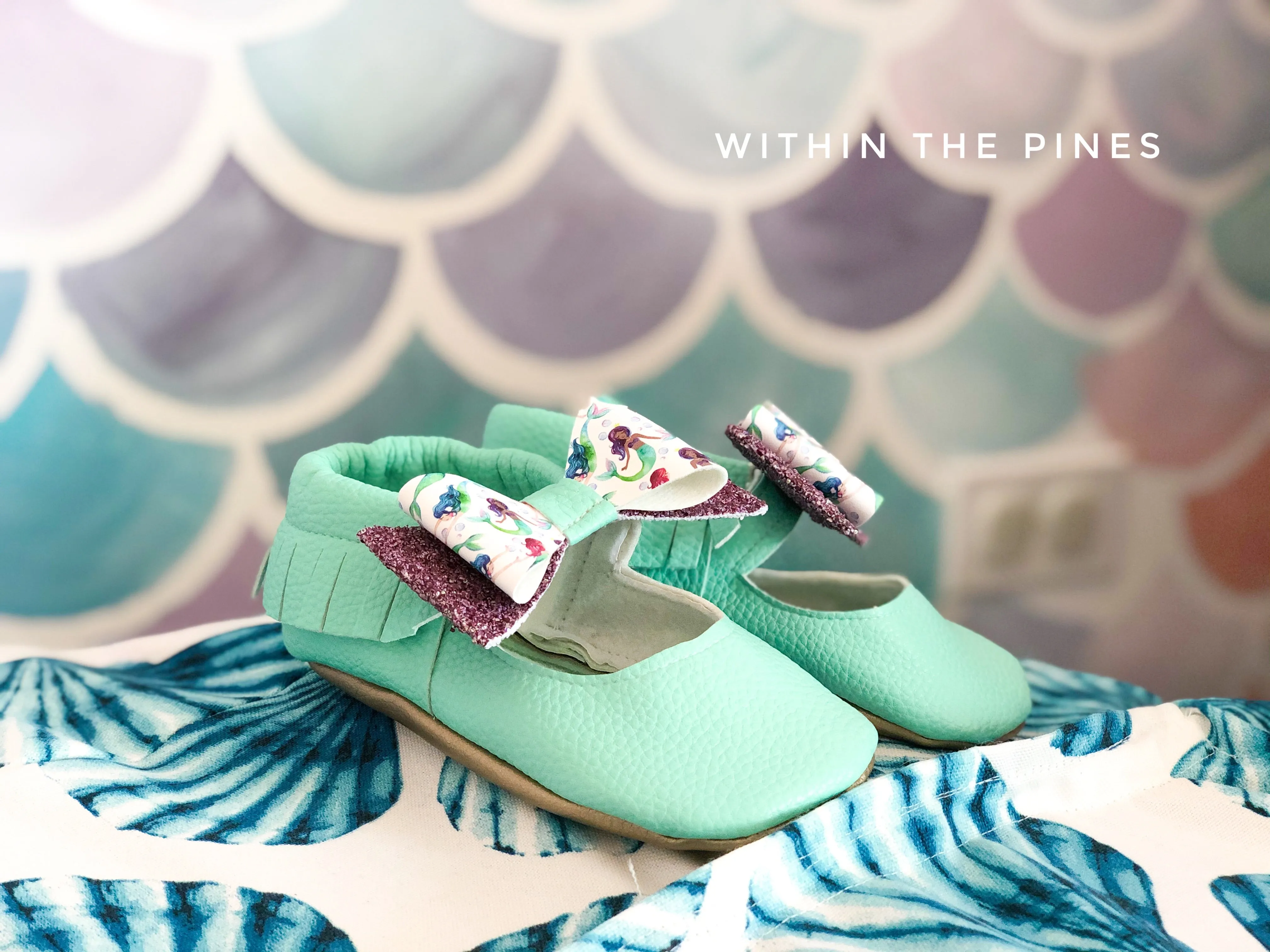 Mary Jane Ballet Flats with Bow / 14 Colors Available
