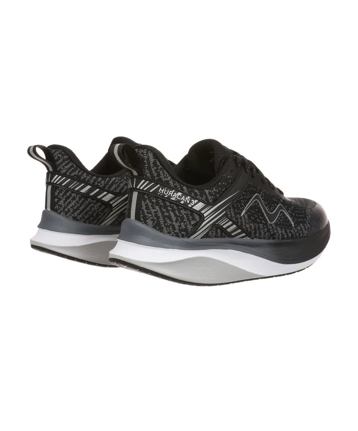 MBT Huracan 3 Lace Up Black Womens Sneakers