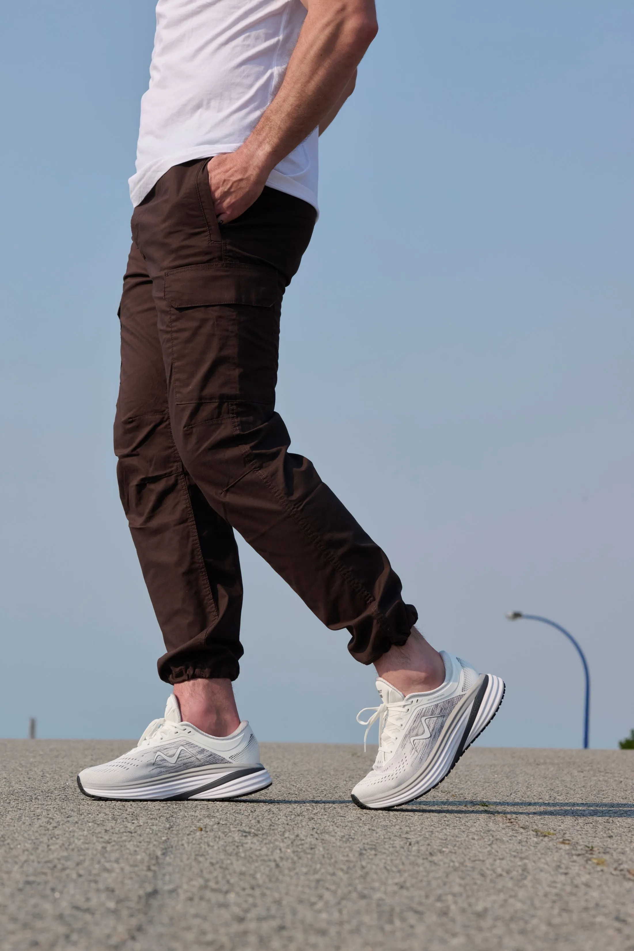 MBT M-3000 Lace Up Mens White Sneakers