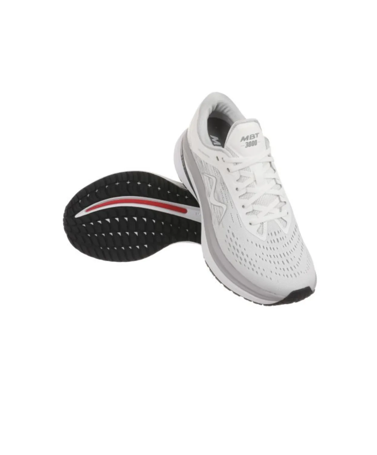 MBT M-3000 Lace Up Mens White Sneakers