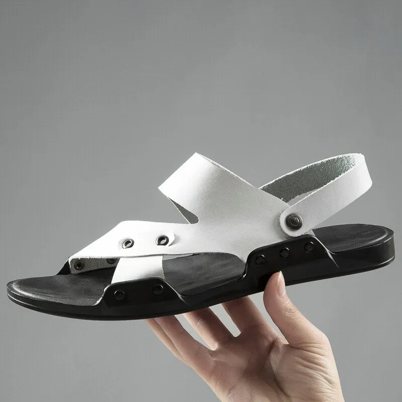 men beach summer sandale