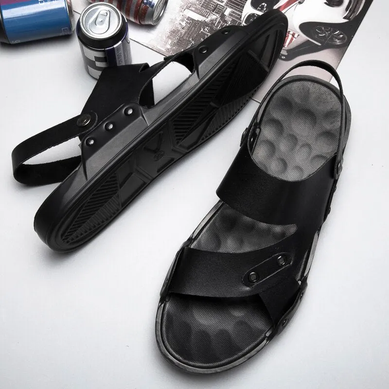 men beach summer sandale