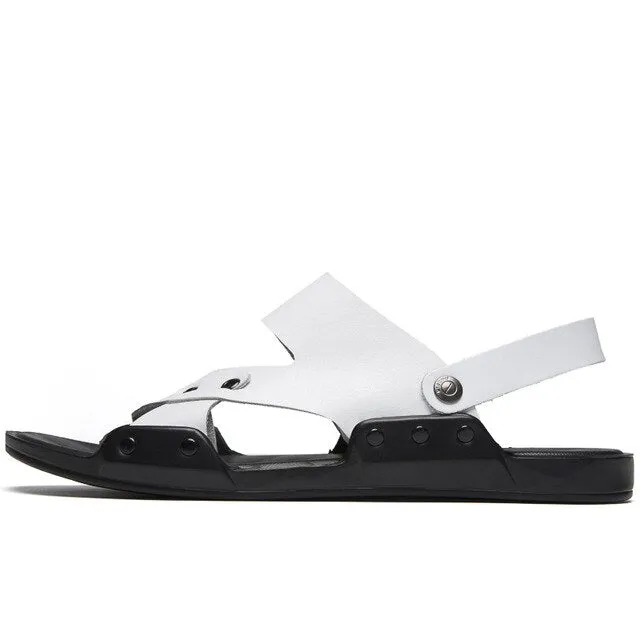 men beach summer sandale