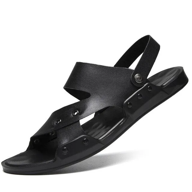 men beach summer sandale