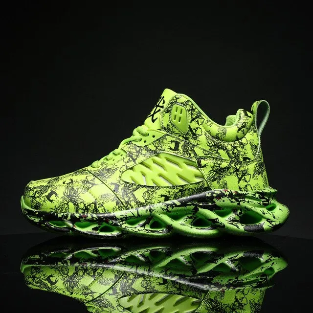 Men's tennis shoes summer new personality men's sports shoes fashion casual basketball shoes men's 39-45 size кроссовки мужские