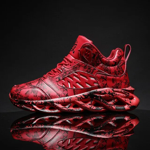 Men's tennis shoes summer new personality men's sports shoes fashion casual basketball shoes men's 39-45 size кроссовки мужские