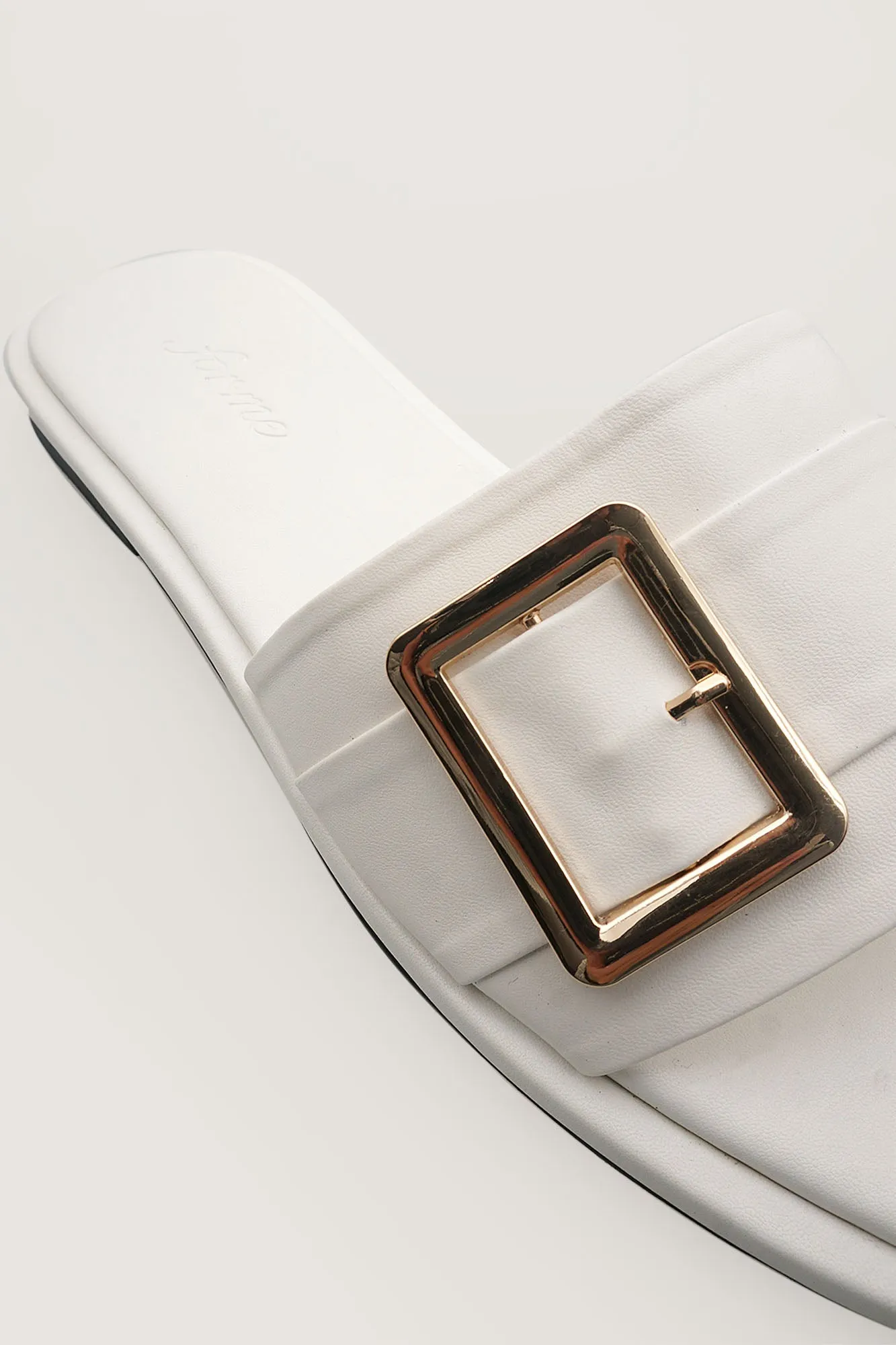 Metal Buckle Sandals