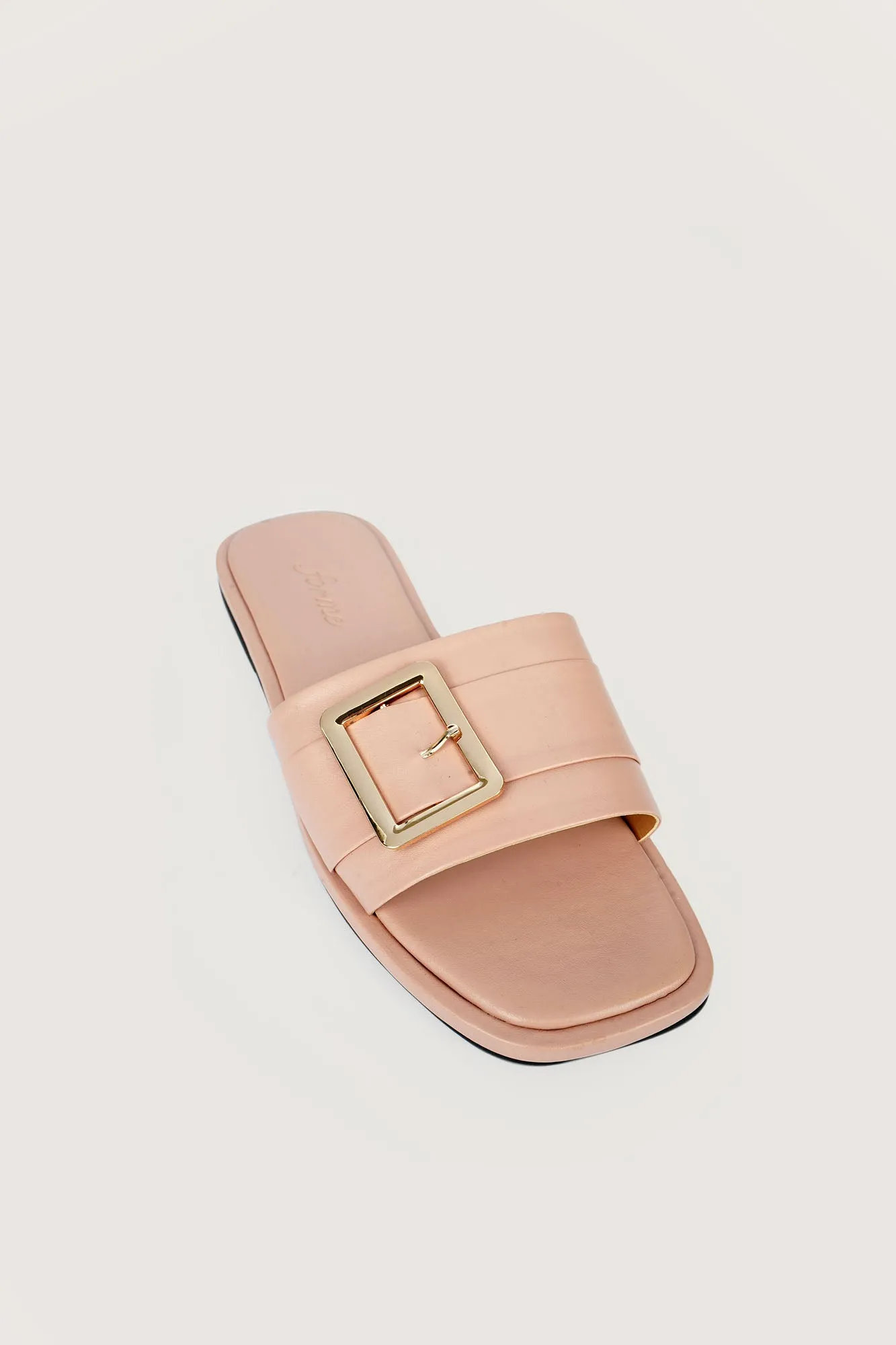 Metal Buckle Sandals