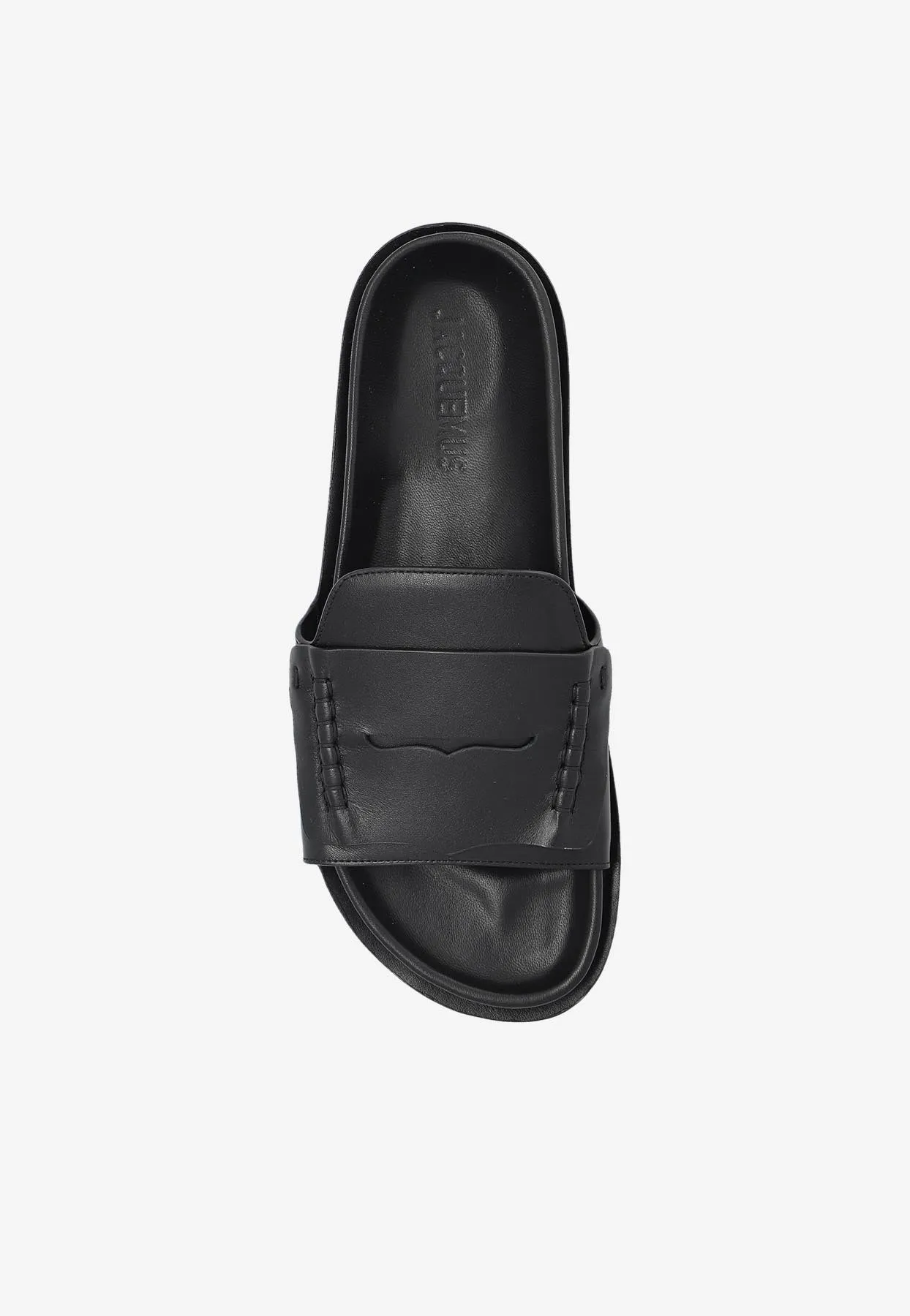 Moccasin Leather Slides
