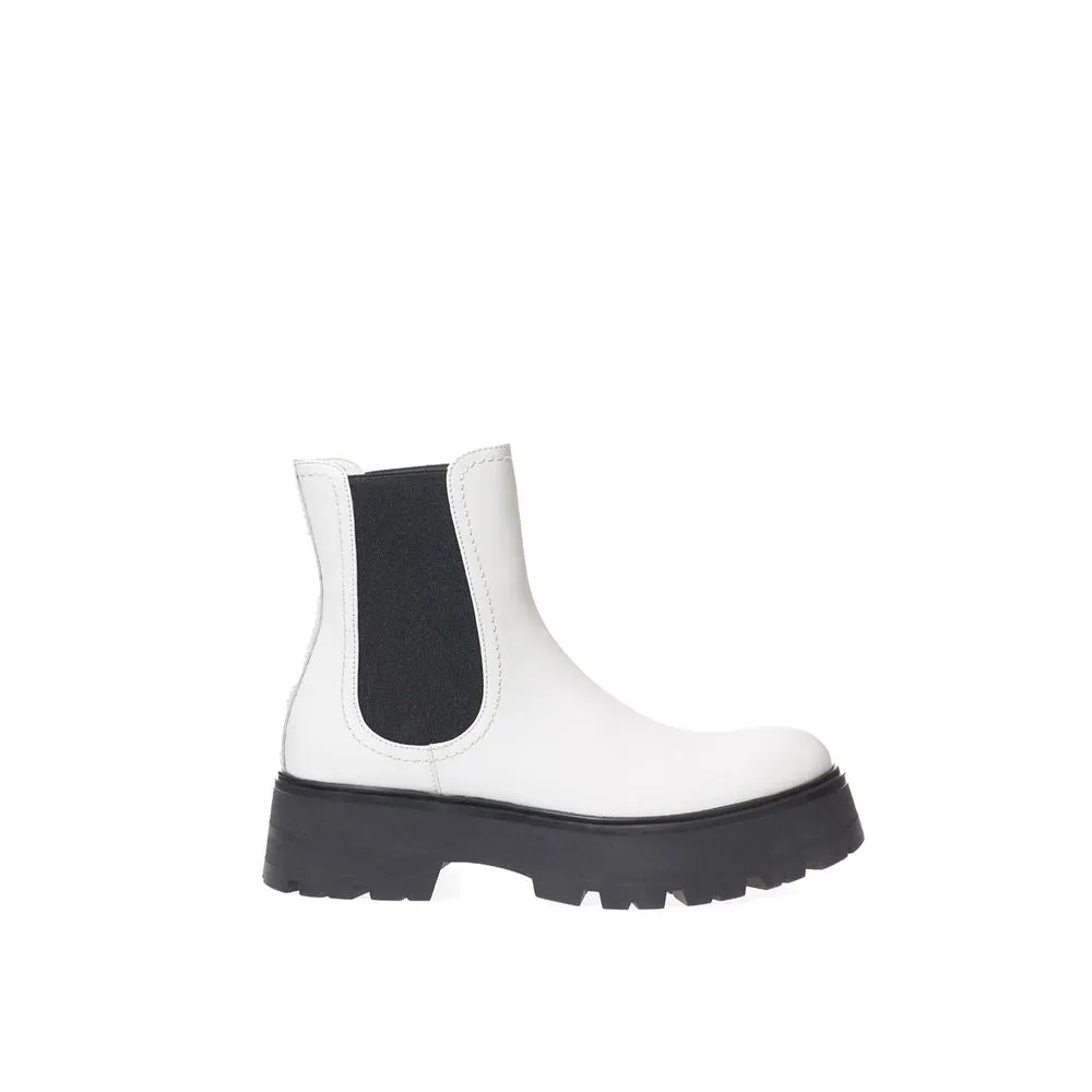 Multicolor Leather Boot