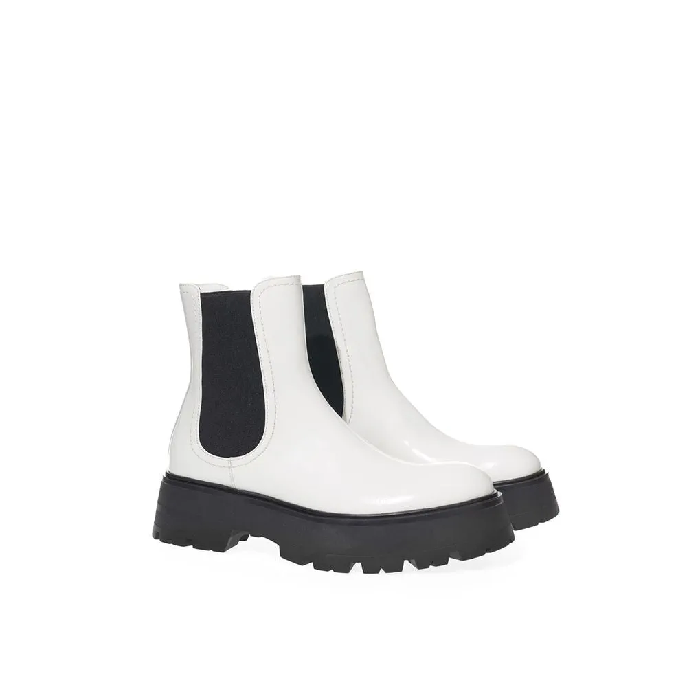 Multicolor Leather Boot