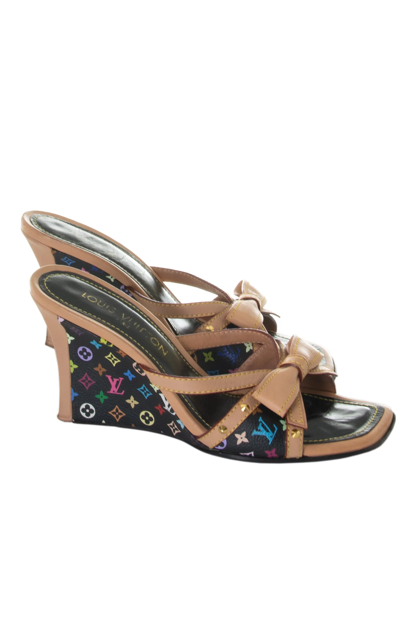 Multicolore Monogram Wedge 38.5