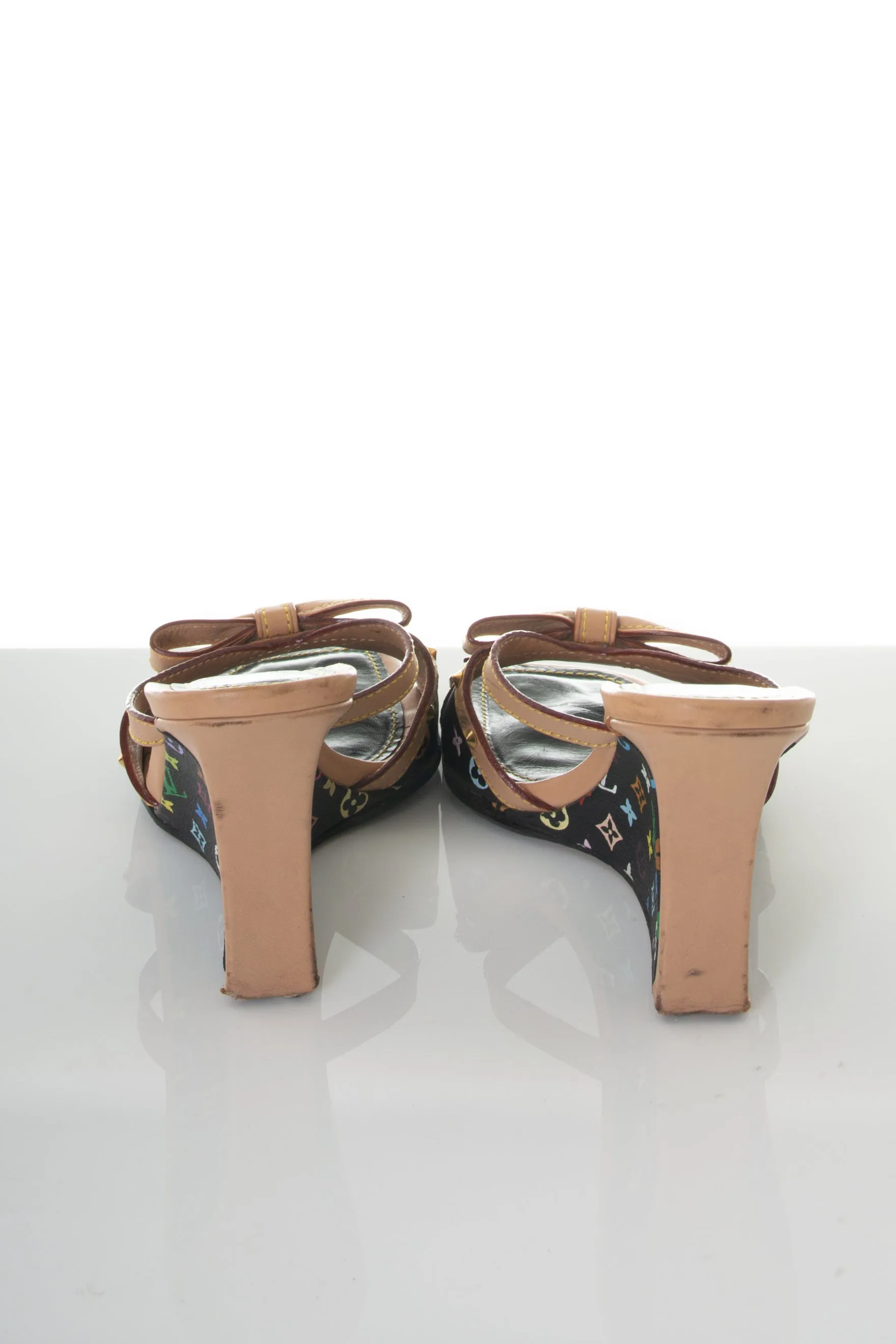 Multicolore Monogram Wedge 38.5