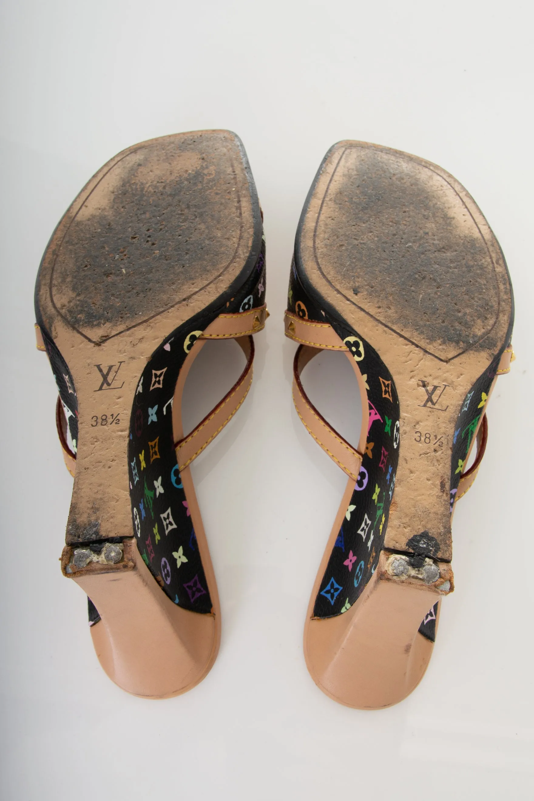 Multicolore Monogram Wedge 38.5