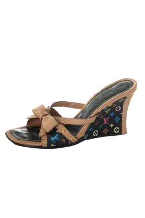 Multicolore Monogram Wedge 38.5