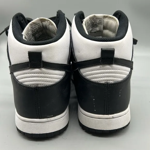 Nike Dunk High ‘Panda’ Black White Sneakers Men Size 11.5