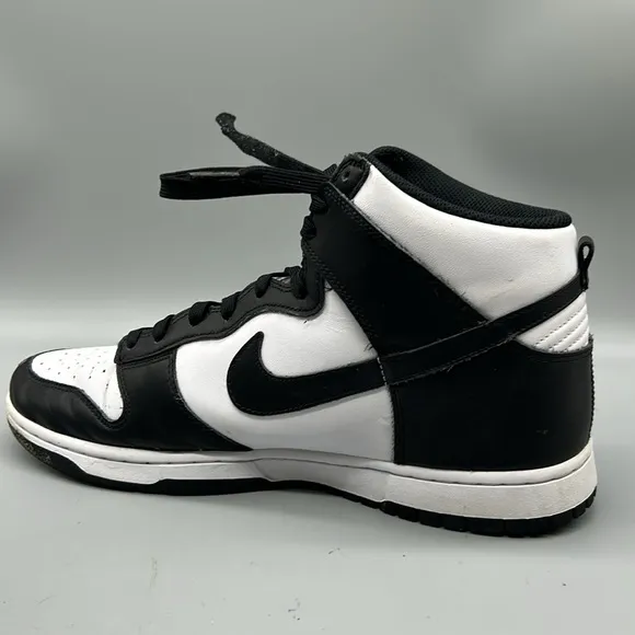 Nike Dunk High ‘Panda’ Black White Sneakers Men Size 11.5