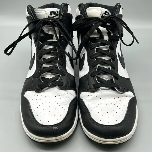 Nike Dunk High ‘Panda’ Black White Sneakers Men Size 11.5