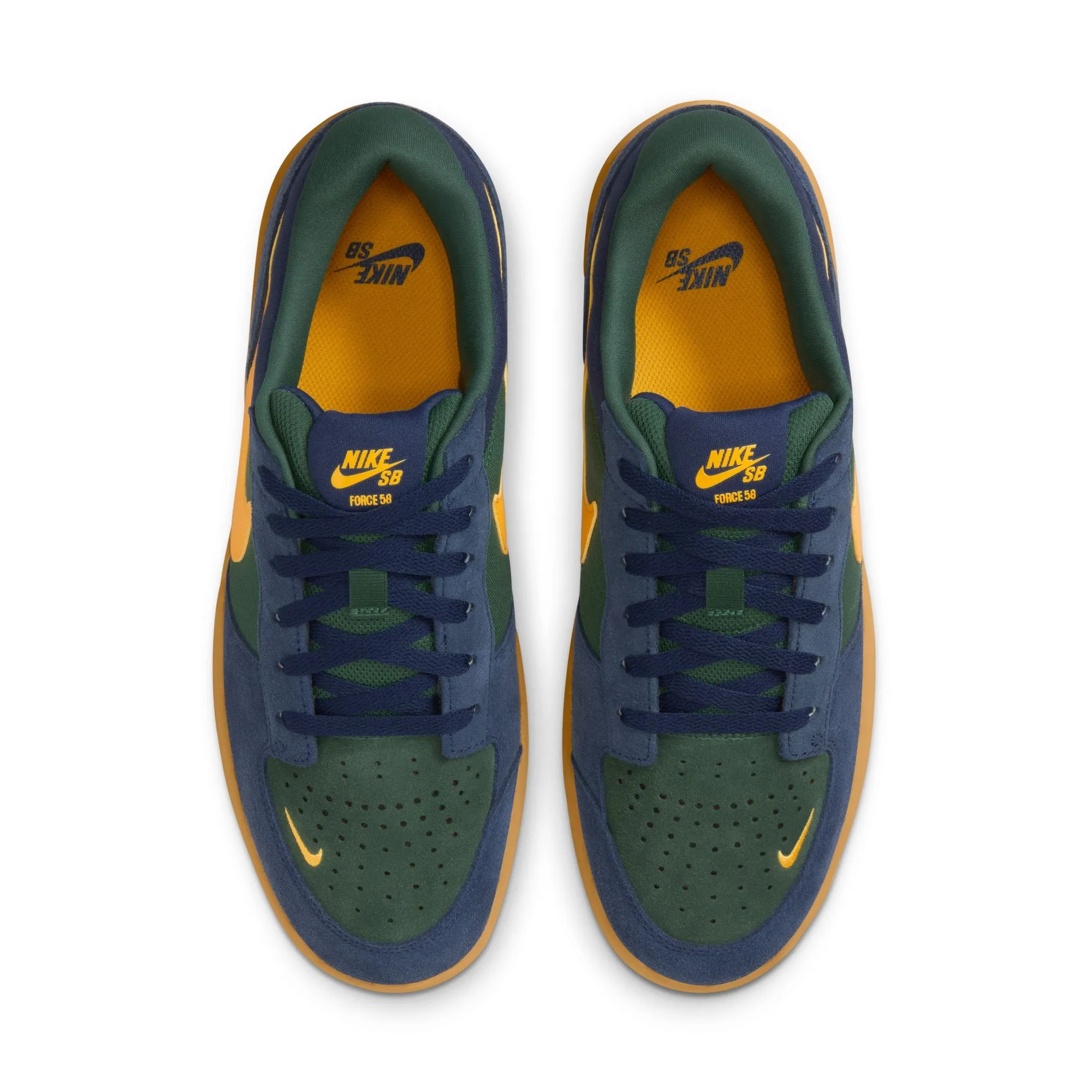 Nike SB Force 58 - Navy/University Gold-Fir