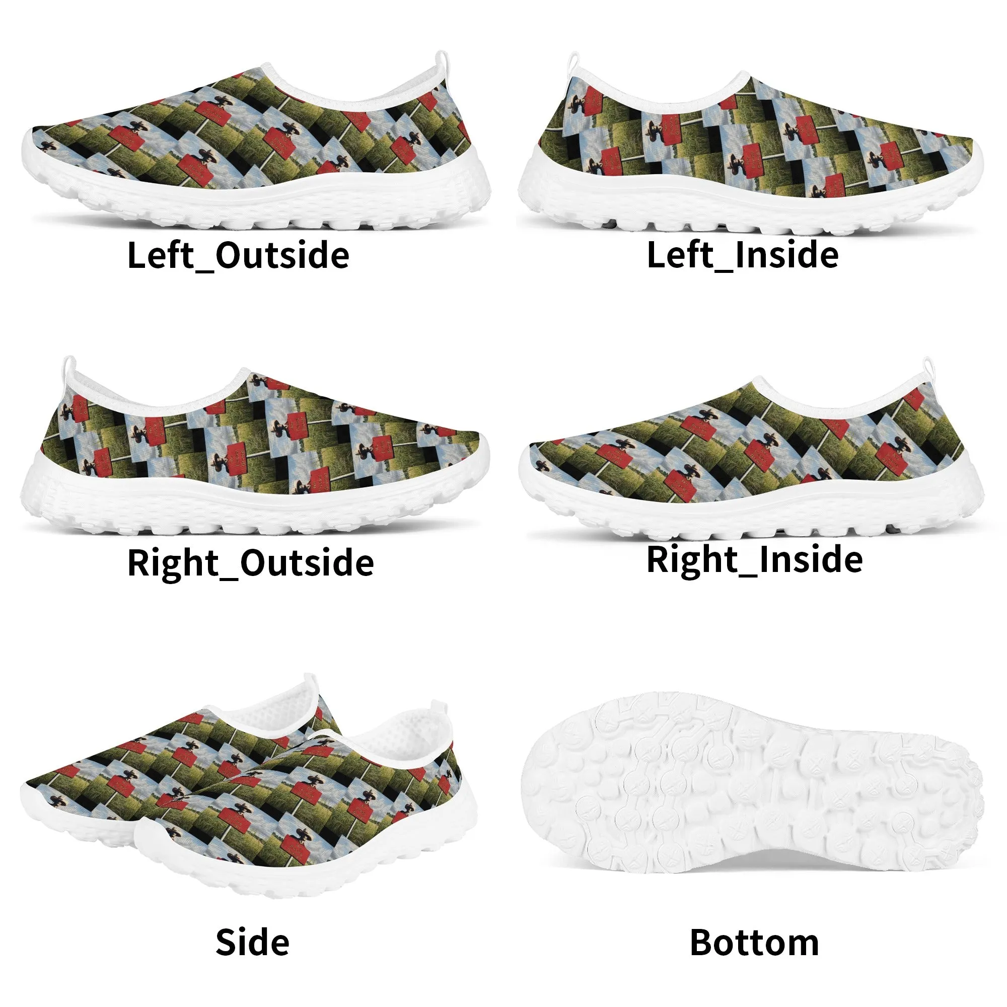 None Given Men's Mesh Walking Shoes