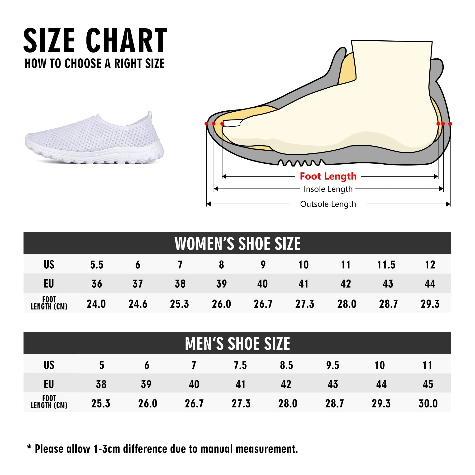 None Given Men's Mesh Walking Shoes