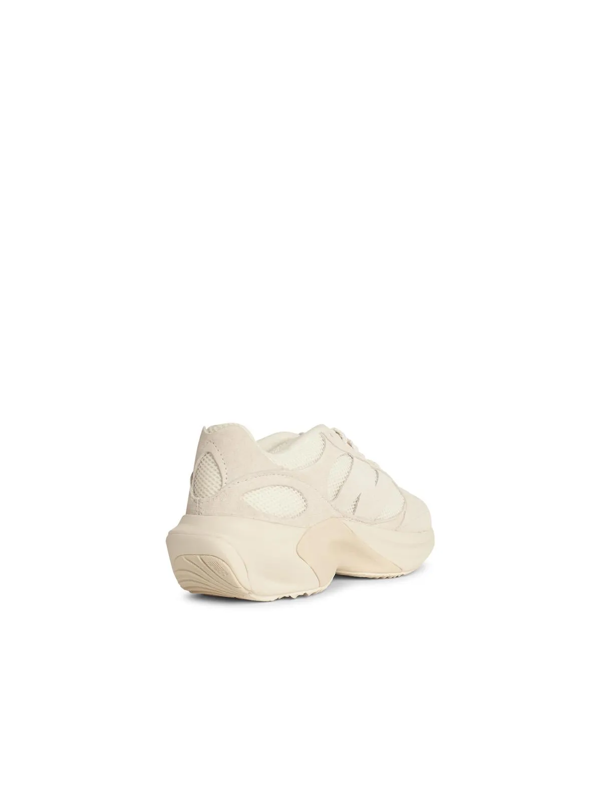 Ny balans 'warpd running' elfenben mocka sneakers