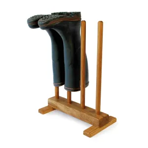 Oak Wellington Boot Rack (2 pair)