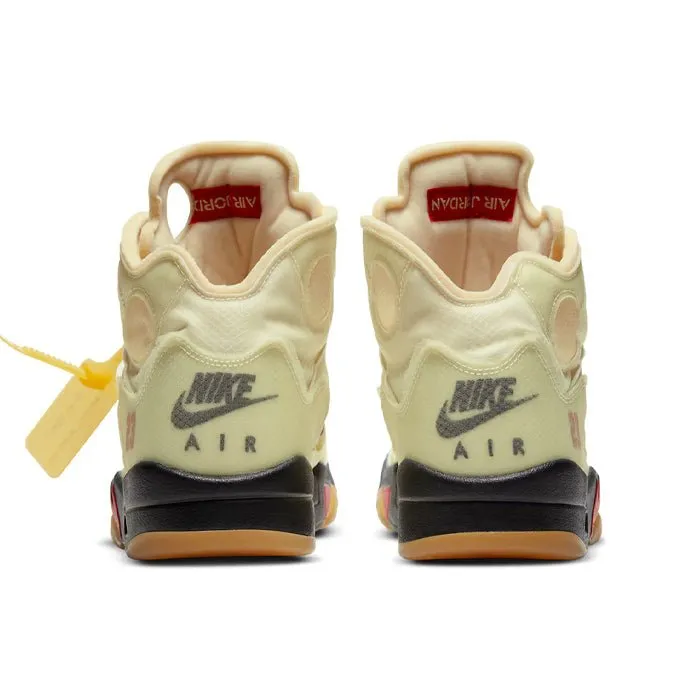 Off-White x Air Jordan 5 SP 'Sail'