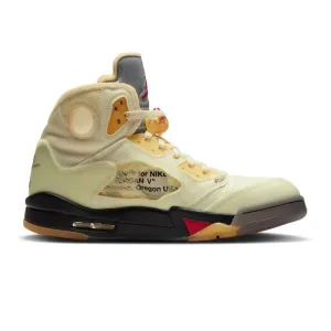 Off-White x Air Jordan 5 SP 'Sail'