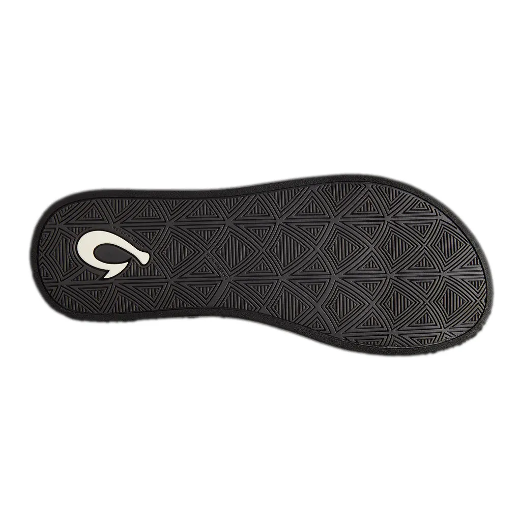 Olukai Womens Puawe Sea Glass/Black Sandals