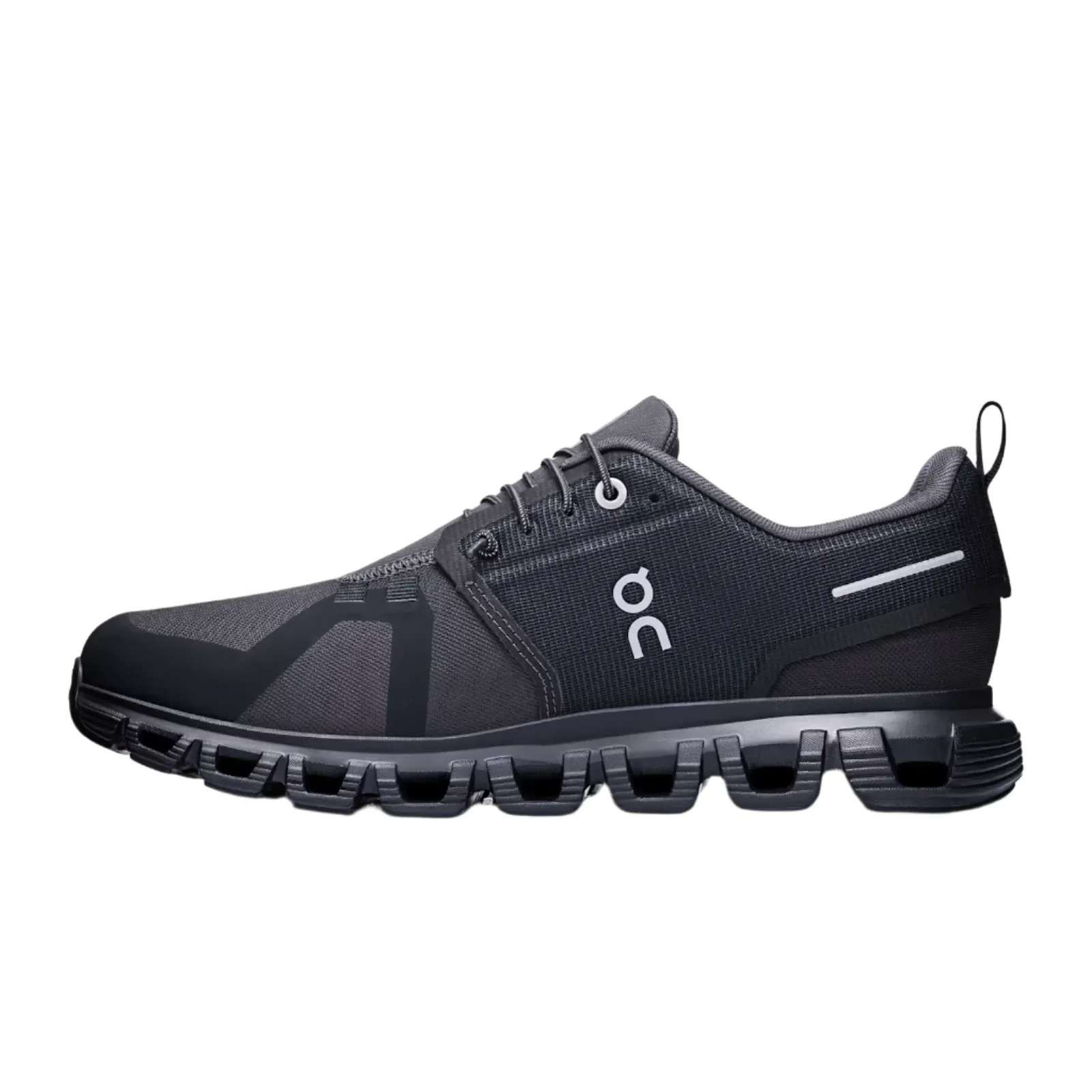 On Running Women's Cloud 6 WP Sneaker in Black/Black