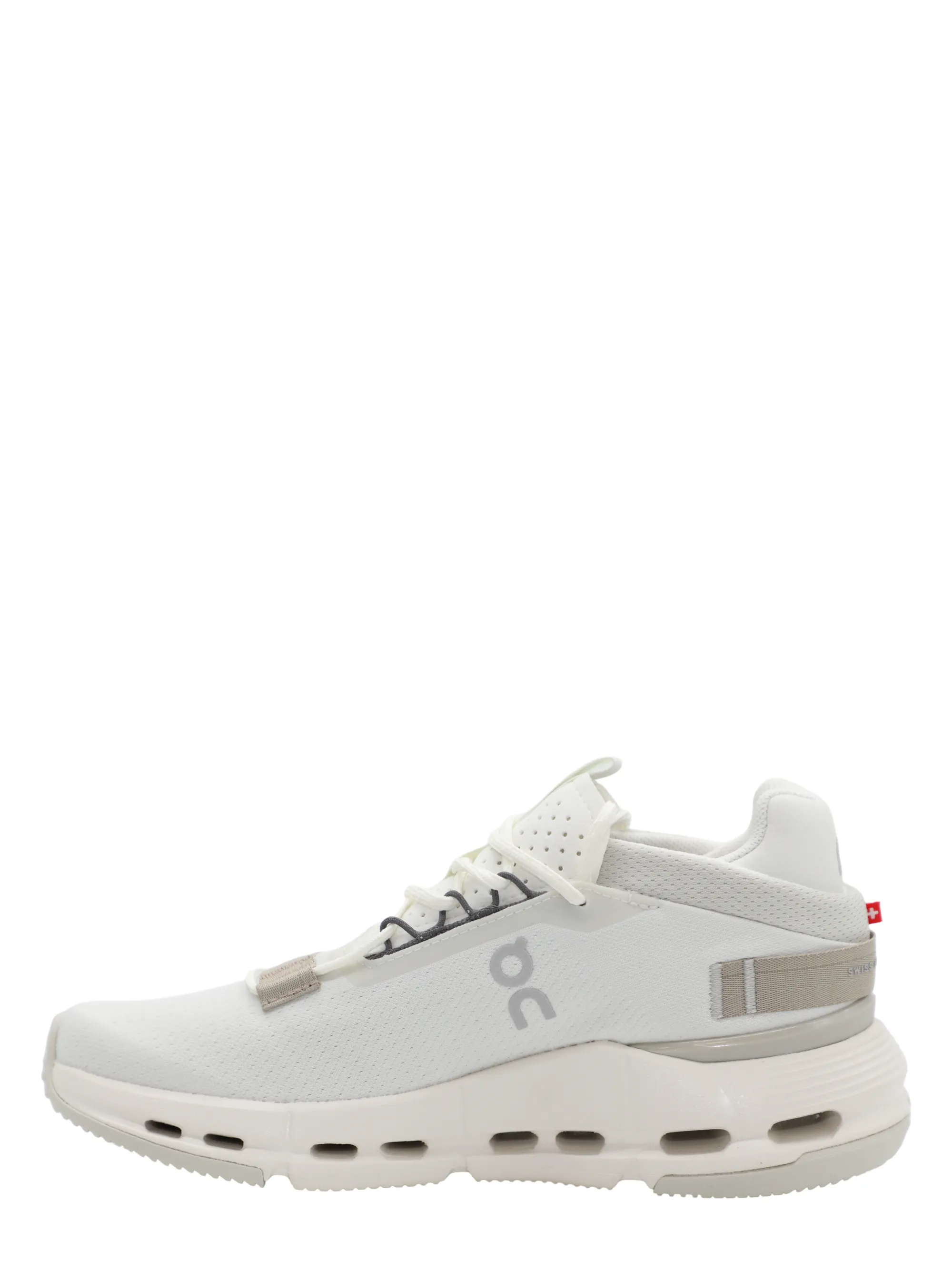On Running Women’s Cloudnova 2 Sneaker in Ice/Sand